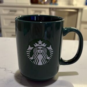 Starbucks Dark Green Mug with Iconic Logo